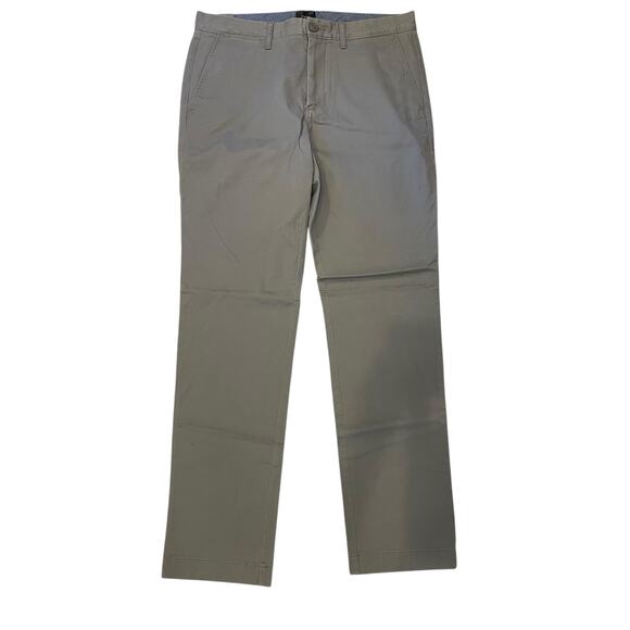 NWT J. Crew Men 32 x 32 Straight Leg Grey Casual Pants 770 Stretch - Picture 4 of 12